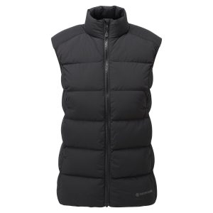Montane F Tundra Gilet, dunvest, dame, sort