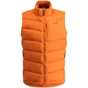 Lundhags Fulu Down Vest M, dunvest, herre, orange